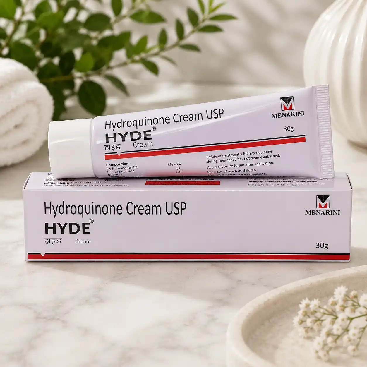 Hyde Hydroquinoneee 3% Cream Anti Melasma 30 gm