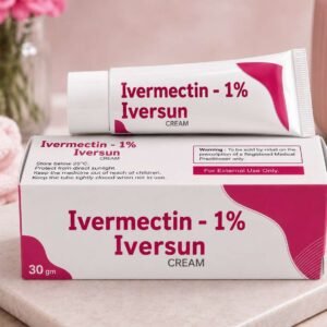 Iversun Cream Ivera Ivermect 1% 30gm Rosacea