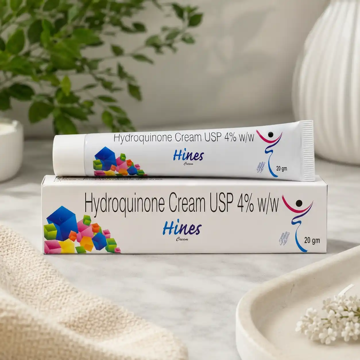 Hines Cream 20Gm Hydroquinoneeee 4 Cream For Melasma